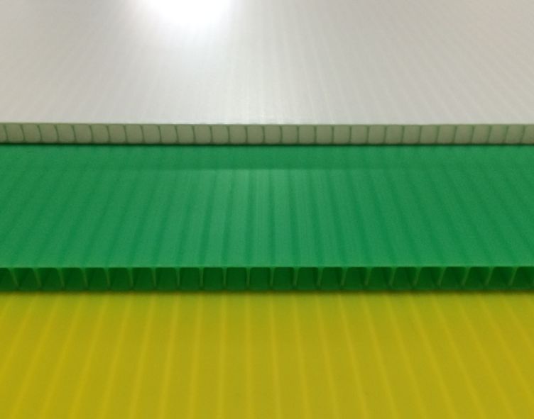 Colorful Corrugated Plastic PP Hollow Board for Packaging